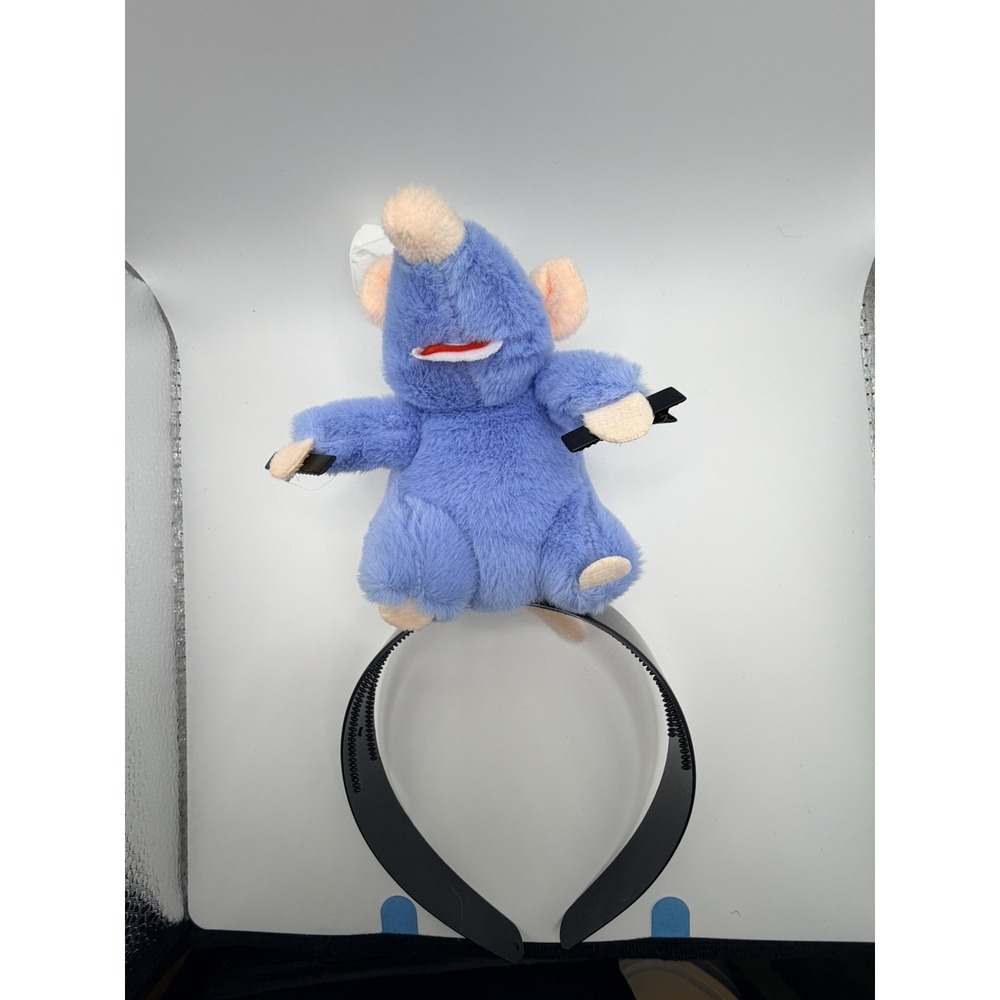 Ratatouille Cartoon Plush Doll Headband Cartoon Mouse Wide-brimmed Hairpin Girl - Picture 3 of 7